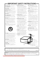 Preview for 3 page of Pioneer DC-490V-S Operating Instructions Manual