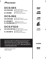 Pioneer DCS-585 Operating Instructions Manual preview