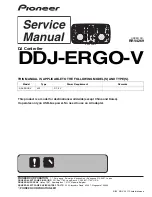 Pioneer DDJ-ERGO-v Service Manual предпросмотр