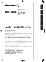 Preview for 1 page of Pioneer DDJ-SB2 Operating Instructions Manual