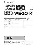 Pioneer DDJ-WEGO-K Service Manual preview