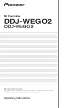 Pioneer DDJ-WeGO2 Operating Instructions Manual preview