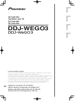 Pioneer DDJ-WEGO3 Operating Instructions Manual preview