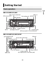 Предварительный просмотр 3 страницы Pioneer DEG-S5100BT Operation Manual