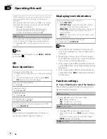 Preview for 6 page of Pioneer DEH-1200MP Operation Manual