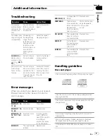 Preview for 9 page of Pioneer DEH-1200MP Operation Manual