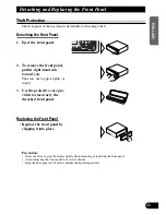 Preview for 23 page of Pioneer DEH-1300R Operation Manual