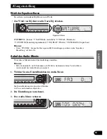 Preview for 75 page of Pioneer DEH-1300R Operation Manual