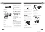 Предварительный просмотр 6 страницы Pioneer DEH-1350MP Owner'S Manual