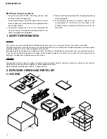 Предварительный просмотр 2 страницы Pioneer DEH-14 Service Manual