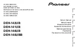 Preview for 1 page of Pioneer DEH-140UBB Owner'S Manual