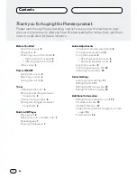 Preview for 2 page of Pioneer DEH-1450 Operation Manual