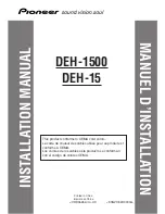 Preview for 21 page of Pioneer DEH-15 Operation Manual