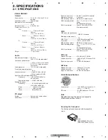 Предварительный просмотр 7 страницы Pioneer DEH-1500UB/XNEW5 Service Manual