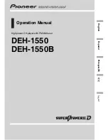 Preview for 1 page of Pioneer DEH-1550 XU Operation Manual