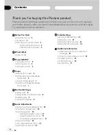 Preview for 2 page of Pioneer DEH-1550 XU Operation Manual