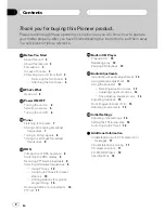 Preview for 2 page of Pioneer DEH-1600R Operation Manual