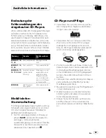 Preview for 59 page of Pioneer DEH-1600R Operation Manual