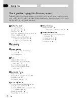 Preview for 2 page of Pioneer DEH-1700 Operation Manual