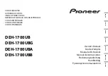 Preview for 1 page of Pioneer DEH-1700UB Owner'S Manual