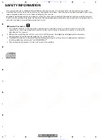 Предварительный просмотр 2 страницы Pioneer DEH-1850 Service Manual