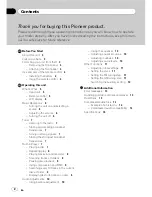 Preview for 2 page of Pioneer DEH-2050MP Operation Manual