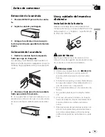 Preview for 19 page of Pioneer DEH-2050MP Operation Manual