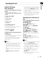 Preview for 11 page of Pioneer DEH-20UB Owner'S Manual