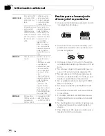 Preview for 80 page of Pioneer DEH-20UB Owner'S Manual