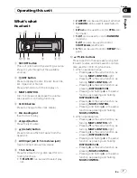 Предварительный просмотр 7 страницы Pioneer DEH-2100IB - Radio / CD Owner'S Manual