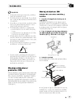 Предварительный просмотр 77 страницы Pioneer DEH-2100IB - Radio / CD Owner'S Manual