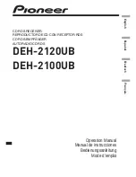 Preview for 1 page of Pioneer DEH 2100UB - Radio / CD Operation Manual