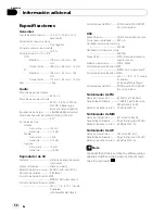 Preview for 52 page of Pioneer DEH 2100UB - Radio / CD Operation Manual