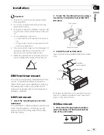 Предварительный просмотр 13 страницы Pioneer DEH-22UB Owner'S Manual