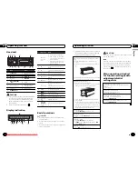 Preview for 3 page of Pioneer DEH-2300UB Owner'S Manual