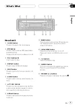 Предварительный просмотр 5 страницы Pioneer DEH-2750MP Operation Manual