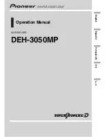 Pioneer DEH-3050MP Operation Manual preview