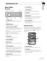 Предварительный просмотр 5 страницы Pioneer DEH-3050MP Operation Manual