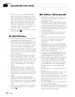 Preview for 82 page of Pioneer DEH-30MP Operation Manual