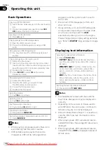 Предварительный просмотр 10 страницы Pioneer DEH-3200UB Operation Manual