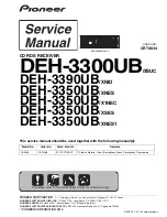 Pioneer DEH-3300UB/XSUC Service Manual preview