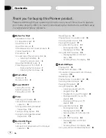 Preview for 2 page of Pioneer deh-360 Operation Manual