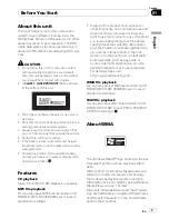 Preview for 3 page of Pioneer DEH-3700MP Operation Manual