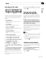 Preview for 7 page of Pioneer DEH-3700MP Operation Manual