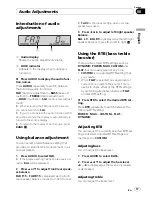 Preview for 17 page of Pioneer DEH-3700MP Operation Manual