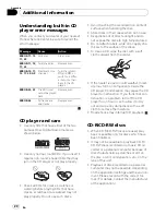 Preview for 20 page of Pioneer DEH-3700MP Operation Manual