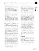 Preview for 21 page of Pioneer DEH-3700MP Operation Manual