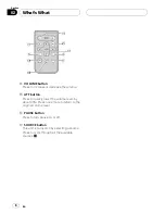 Предварительный просмотр 8 страницы Pioneer DEH-3850MP Operation Manual