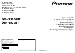 Pioneer DEH-4800BT Quick Start Manual preview