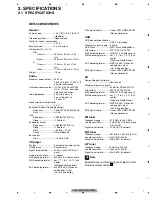 Preview for 7 page of Pioneer DEH-5200SD/XNEW5 Service Manual